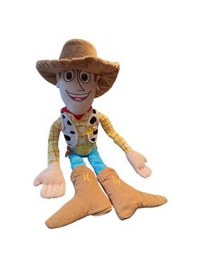Disney Pixar Woody Large 24" Plush Stuffed Doll Toy Story 3 Official